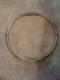 vintage cob slingerland bottom rim 13&quot; 6 hole