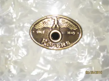 1950's Holiday Eagle Badge Snare