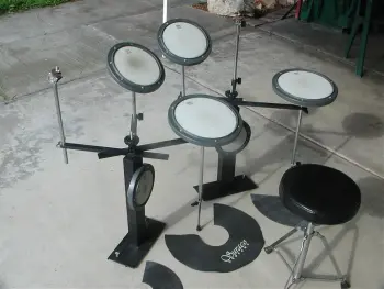 Old Style Remo Dbl Bass Practice Kit