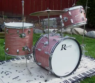 Rogers Cleveland-era Wine Red Ripple Kit