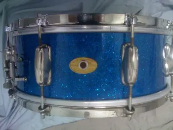 mid 50s Slingerland Blue kit