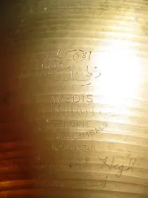 Ludwig hardware and Acrolite snare