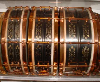 Mid-1920s Ludwig &amp; Ludwig 5x15 10 lug/scroll DeLuxe Standard Model