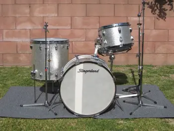 1967 Slingerland Silver Sparkle