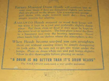 Old Calf Skin Heads and Boxs