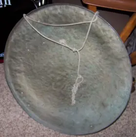 Very Old 28&quot; Gong