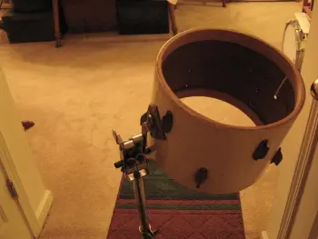 60s/70s Gretsch Double Tom mount stand, or use top for bass drum tom mount