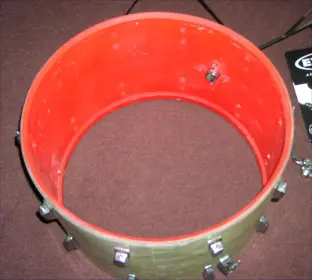 Seems to me that this 1969 Ludwig set went cheap