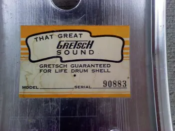 Beat Up Old Aluminum Gretsch Snare