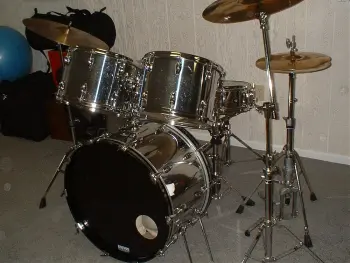 Slingerland Chrome Drumset - 1970's