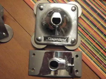 Slingerland: Tom mounting hardware