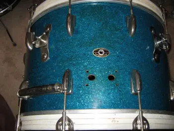 50's Radio King kit w/ single ply snare