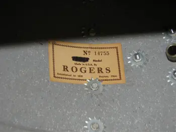 Rogers drum kit help- red onyx