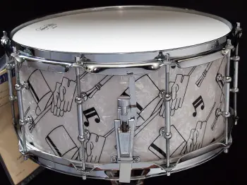90th anniversary Ludwig Top Hat drum set