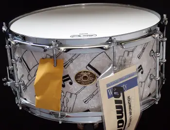 90th anniversary Ludwig Top Hat drum set