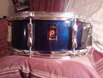 Slingerland Red Sparkle Drums