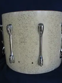 Slingerland Snare, Sparkling White Pearl,12X15