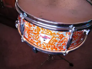 My first snare from the past a &quot;Excellent condition DEL REY&quot; in orange