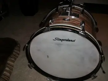14x18 Slingerland Bass Drum Oyster Pink