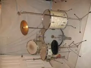 Nice W.M.P. Starlight drum set on C/L