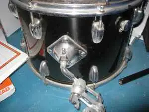 Vintage Slingerland 6 piece early 70s kit in Black Chrome w/ Photos