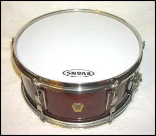 Ludwig 1959 6.5&quot; Natural Mahogany Pioneer Before and After