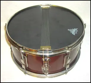 Ludwig 1959 6.5&quot; Natural Mahogany Pioneer Before and After