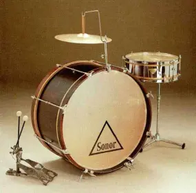 First Double Bass Pedal Ever?