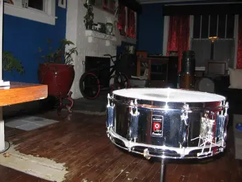 my olympic snare...before and after