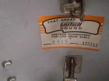 *** Vintage Gretsch 12 X 8 Tom SSB#1***