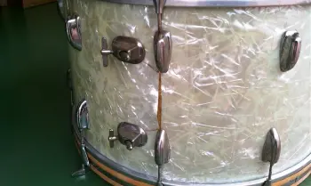 70's Slingerland WMP Resoration Wrap split repair process suggestions?