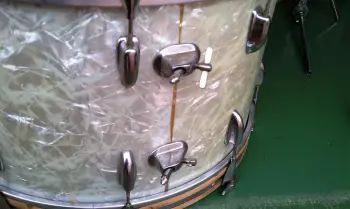 70's Slingerland WMP Resoration Wrap split repair process suggestions?