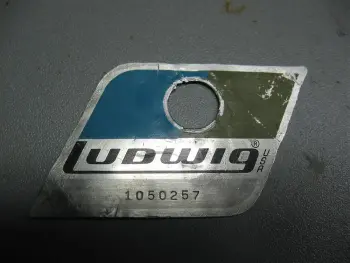 Free Ludwig badge  B/O