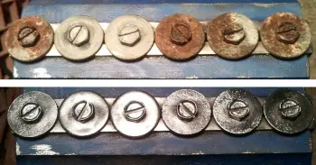 After the restore of parts...
