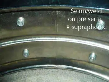 Supraphonic pre serial number and early serial number differences
