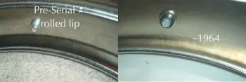 Supraphonic pre serial number and early serial number differences