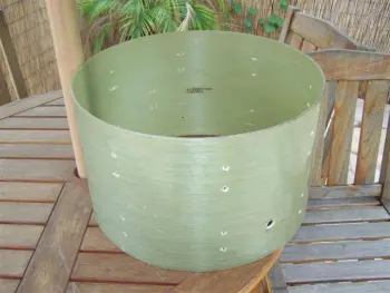 Green fibreglass?