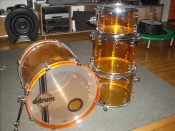 Ddrum amber acrylic Diaton pocket kit for sale!