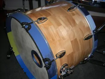 Grisez Drums jazzette 3 piece segmented birch kit for sale!