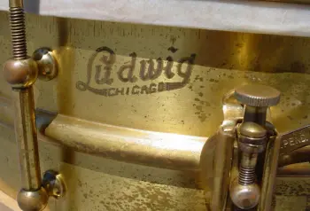 [B]1925 Ludwig &amp; Ludwig 5x15 All Gold Standard Model[/B]