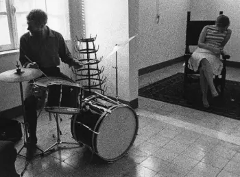 Pictures Of Vintage Drummers and Their Drums From The Way Back Machine