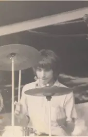 Pictures Of Vintage Drummers and Their Drums From The Way Back Machine