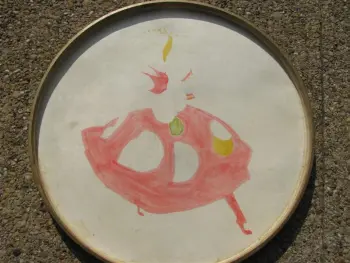 HELP ID 1920's Ludwig Coffee Table Bass Drum