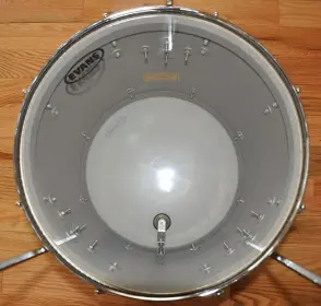 1968 Rogers Champagne Glass 16x16 Floor Tom