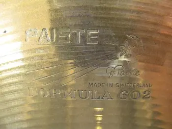 Paiste Formula 602 hats