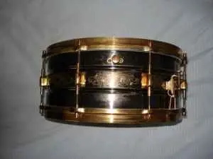 Leedy 6x14 Black Elite snare
