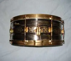 Leedy 6x14 Black Elite snare
