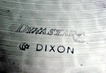 History Help?  Dixon Cymbals