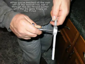 Restoring Rusty Vintage Tension Rods