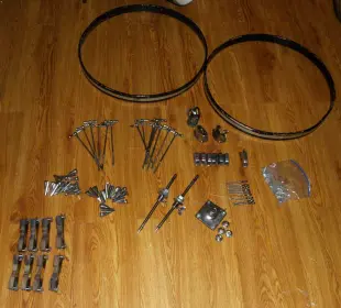 Ludwig parts! lugs, hoops, screws, rods, etc